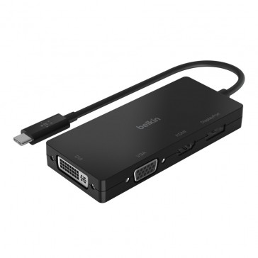 ADAPTADOR BELKIN USB-C A HDMI+DVI+VGA+DISPLAYPORT (Electrodomesticos)