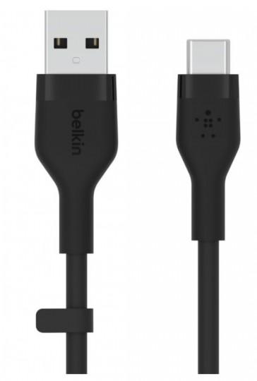 CABLE BELKIN CAB008BT1MBK USB-A A USB-C 1M NEGRO (Electrodomesticos)