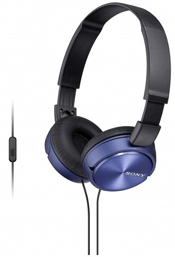 AURICULARES SONY MDRZX310APL AZUL MICRO           