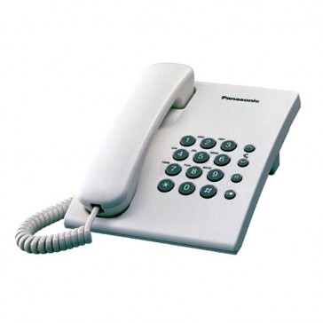 TELEFONO PANASONIC KX-TS500EXW BLANCO             