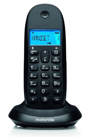 TELEFONO DECT MOTOROLA C1001CB+ NEGRO             