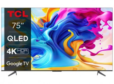 LED TCL 75 75C649 4K QLED ANDROID TV HDR PRO G    