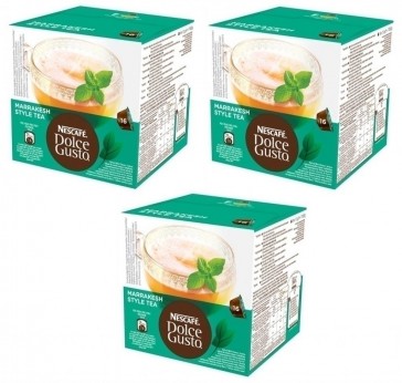 PACK 3 CAJAS DOLCE GUSTO MARRAKESH STYLE TEA 16   
