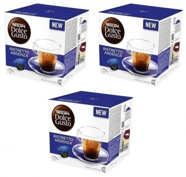 PACK 3 CAJAS DOLCE GUSTO RISTRETTO ARDENZA        