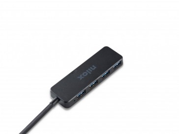 HUB NILOX 4 PUERTOS USB 3.0 (NXHUB402) (Electrodomesticos)