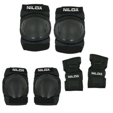 ACCESORIO NILOX KIT PROTECCIONES PATIN ADULTO     