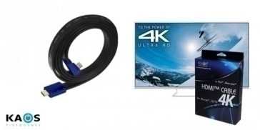 CABLE HDMI 4K M/M KAOS ULTRA HIGH DEFINITION      