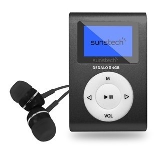 REPRODUCTOR MP3 SUNSTECH DEDALO III 4GB BLACK