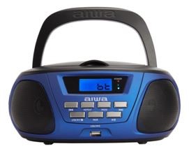 RADIO CD AIWA BBTU-300BL AZUL                     