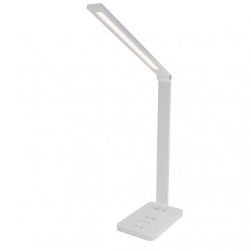 LAMPARA DE ESCRITORIO FLUXS LED QI 00220 VELA BLA 