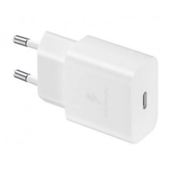 CARGADOR SAMSUNG 15W SIN CABLE USB-C WHITE (EP-T1510NWEGEU) (Electrodomesticos)