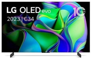 OLED LG 42 OLED42C34LA EVO 4K SMART TV HDR10 PRO (Electrodomesticos)