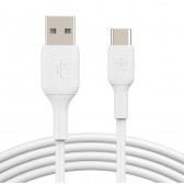 CABLE BELKIN USB-A A USB-C 1M BLANCO              
