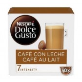 PACK 3 CAJAS DOLCE GUSTO CAFE CON LECHE X30       