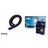 CABLE HDMI 4K M/M KAOS ULTRA HIGH DEFINITION 2M   