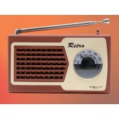 RADIO NEVIR NVR-200 RETRO FM/AM MARRON            