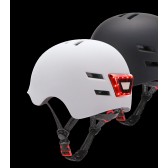CASCO PATIN YOUIN MA1011 LED FRONT/TRAS BLANCO    