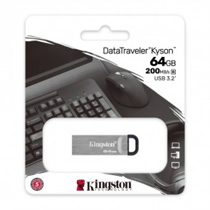 MEMORIA USB KINGSTON 3.2 KYSON 64GB (DTKN/64) (Electrodomesticos)