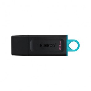MEMORIA USB KINGSTON 64GB USB 3.2 DT EXODIA NEGRO/TURQUESA (Electrodomesticos)