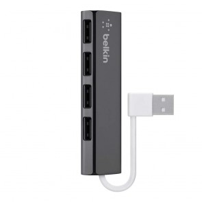 HUB USB BELKIN 4 PUERTOS USB-A 2.0 SLIM (Electrodomesticos)