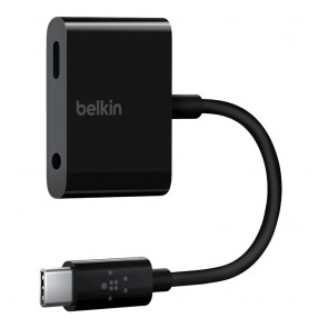 ADAPTADOR BELKIN AUDIO 3,5MM + CARGA USB-C (Electrodomesticos)