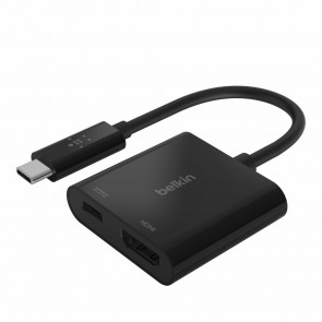 ADAPTADOR BELKIN USB-C A HDMI + CARGA (Electrodomesticos)