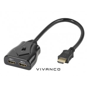 CABLE VIVANCO 47157 HDMI/2HDMI M/H 2.0 0.35M      