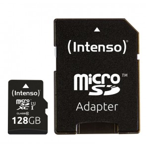 MEMORIA MICRO SDXC INTENSO 128GB UHS-I C10 C-ADAPT (Electrodomesticos)