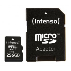 MEMORIA MICRO SDXC INTENSO 256GB UHS-I C10 C-ADAPT (Electrodomesticos)