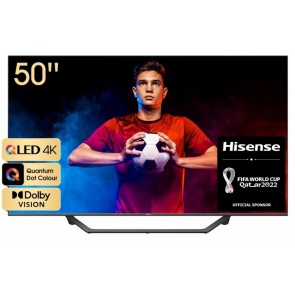 LED HISENSE 50 50A7GQ 4K QLED SMART TV HDR10+ G   