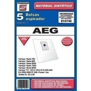 BOLSA ASP. TECNHOGAR AEG 915740 SINTETICA         