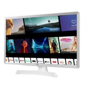 MONITOR TV LED LG 24 24TQ510SWZ HD SMART TV BLANCO